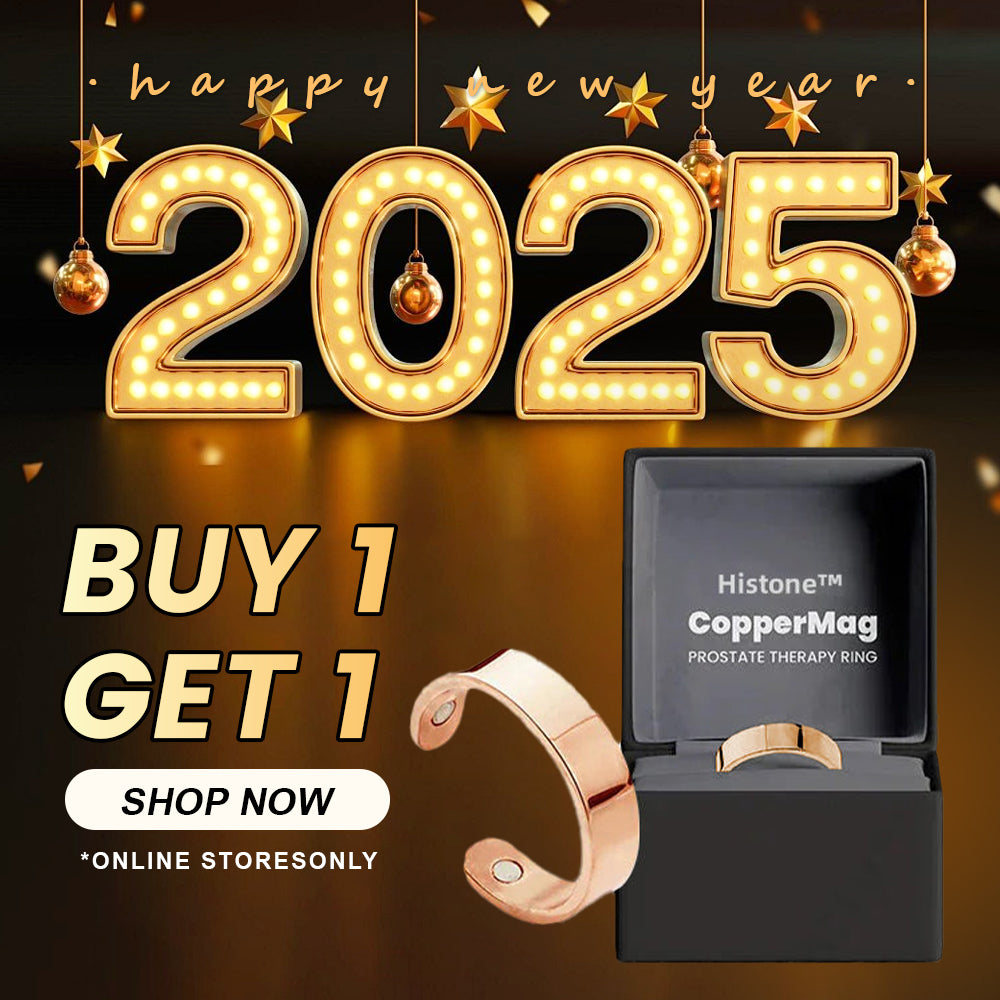 🎁 Official Brand Store Last Day Sale: Buy 1 Get 1 Free 🎇 CopperMag Prostate Ring 🌟
