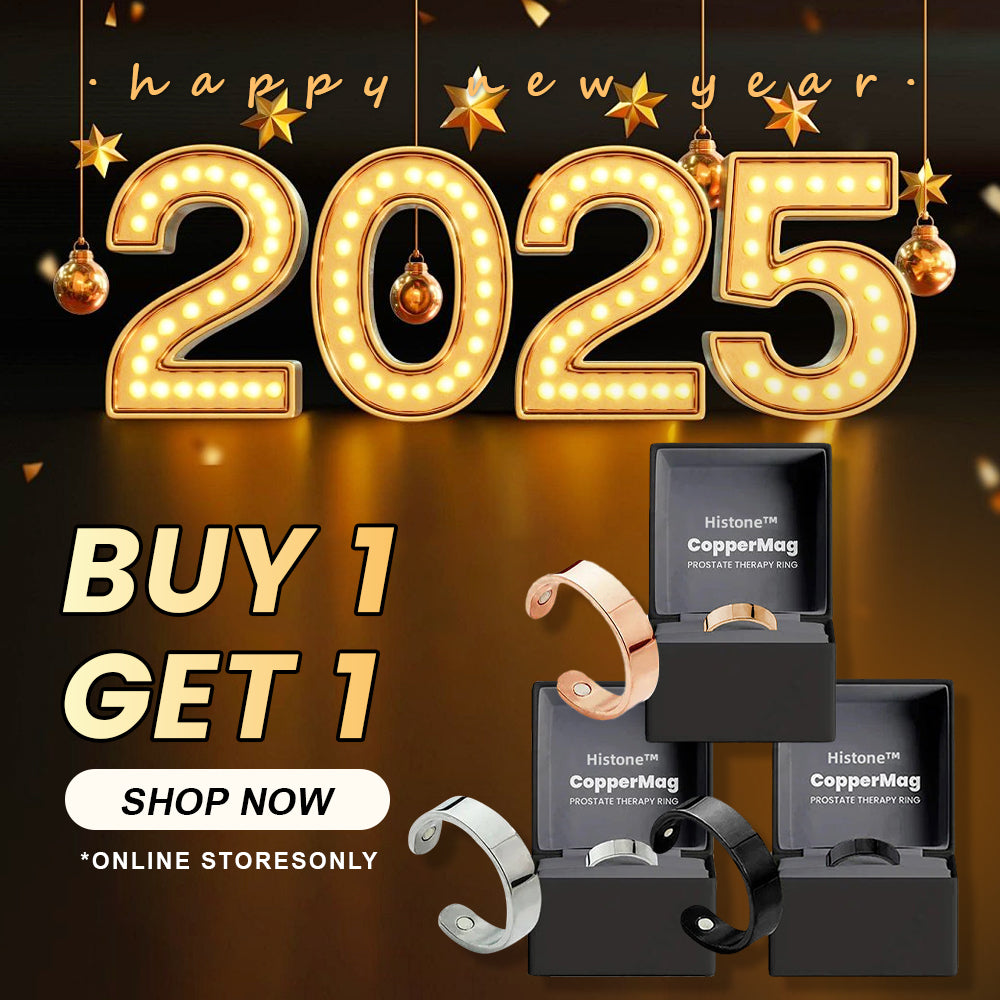 🎁 Official Brand Store Last Day Sale: Buy 1 Get 1 Free 🎇 CopperMag Prostate Ring 🌟