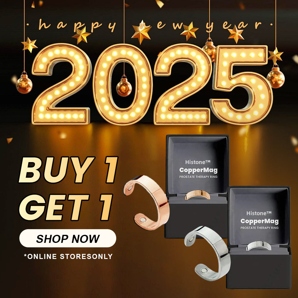 🎁 Official Brand Store Last Day Sale: Buy 1 Get 1 Free 🎇 CopperMag Prostate Ring 🌟