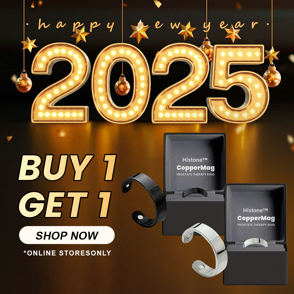 🎁 Official Brand Store Last Day Sale: Buy 1 Get 1 Free 🎇 CopperMag Prostate Ring 🌟