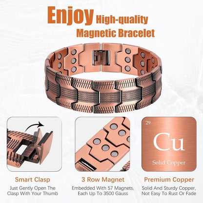 🔥🔥🔥LAST DAY 70% OFF-Copper Magnetic Power — Boost Circulation, Banish Fatigue
