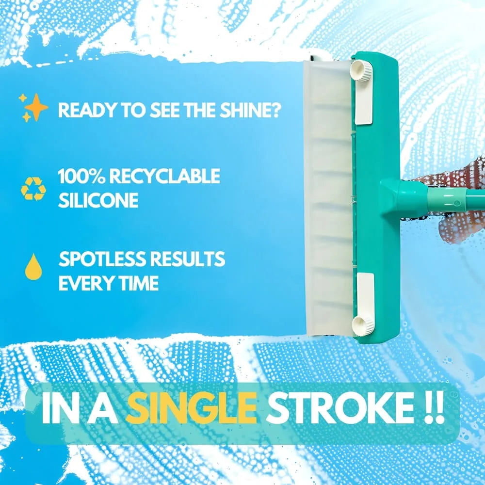 ThinkFlye™ Recyclable Silicone Window Squeegee Kit