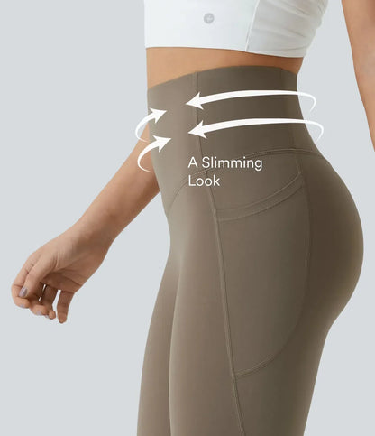 ⭐Last 70% Off Only 4 Hour⭐ High Waisted Waist Shaping Pocket Shaping Training Leggings