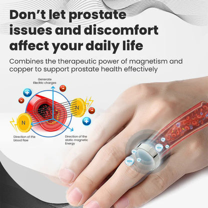 🎁 Official Brand Store Last Day Sale: Buy 1 Get 1 Free 🎇 CopperMag Prostate Ring 🌟